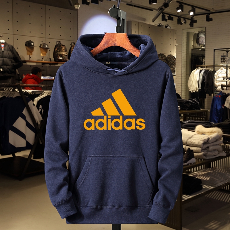 AIMI Áo Hoodie Dài Tay In Logo Adidas Trẻ Trung Năng Động Dành Cho Cả Nam Và Nữ M-5Xl