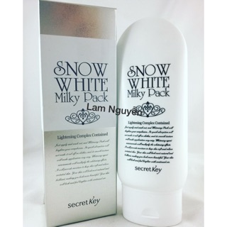 KEM DƯỠNG TRẮNG DA TOÀN THÂN SNOW WHITE MILKY PACK 200 G