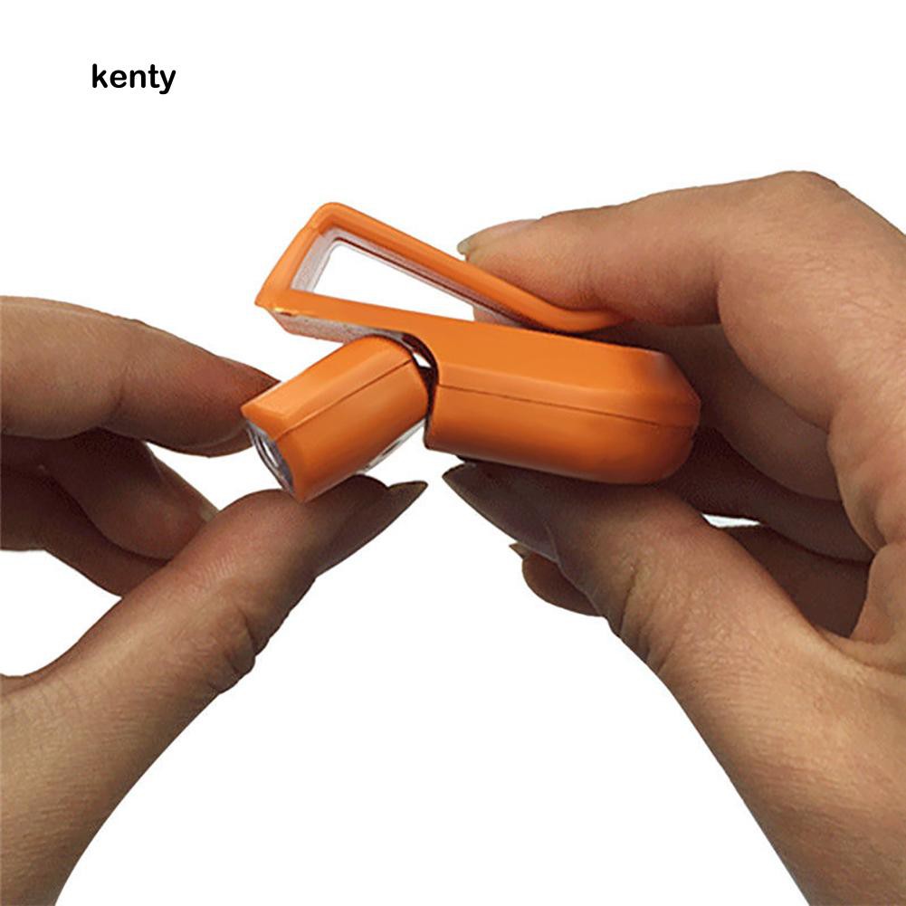 Kt★Đèn Led 5 Bóng Có Kẹp Gắn Mũ Lưỡi Trai