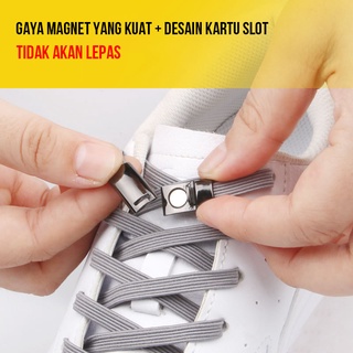 Image of CJSL-01 TINO TINO Tali Sepatu Magnet / Tali Sepatu Simple / Shoelace Magnetic Simple Lazy