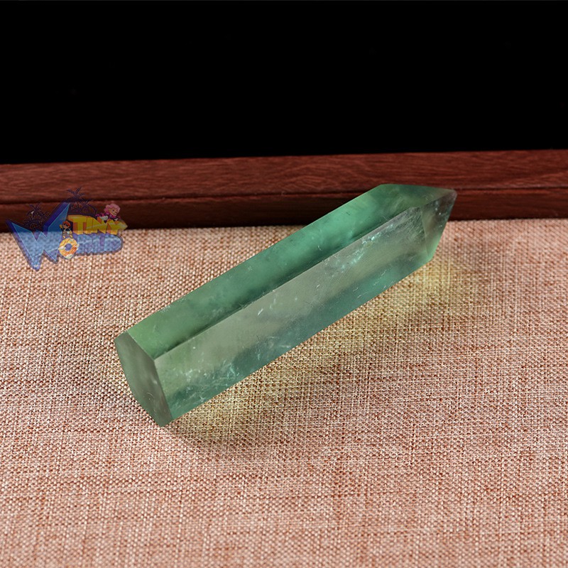 Đá Thanh Tẩy Phong Thủy Hình Trụ Đá Green Fluorite Xanh Cao Cấp | BigBuy360 - bigbuy360.vn