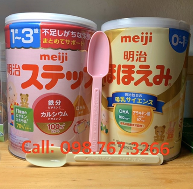 Thìa uống sữa Nhật Meiji xịn 100% - cho bé uống sữa|nước|thuốc tiện lợi