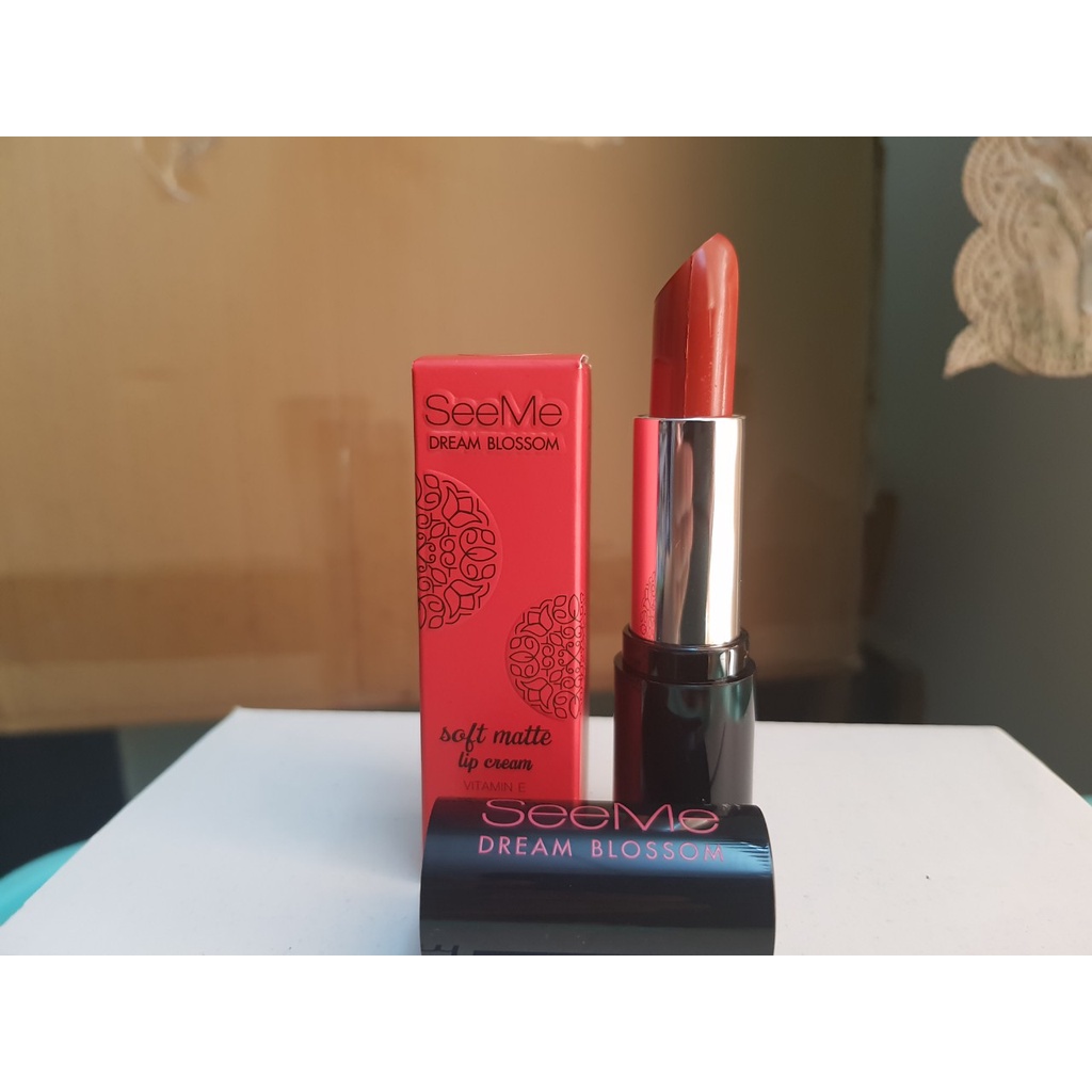 SON LÌ DƯỠNG MÔI Soft Matte Lip Cream SEEME