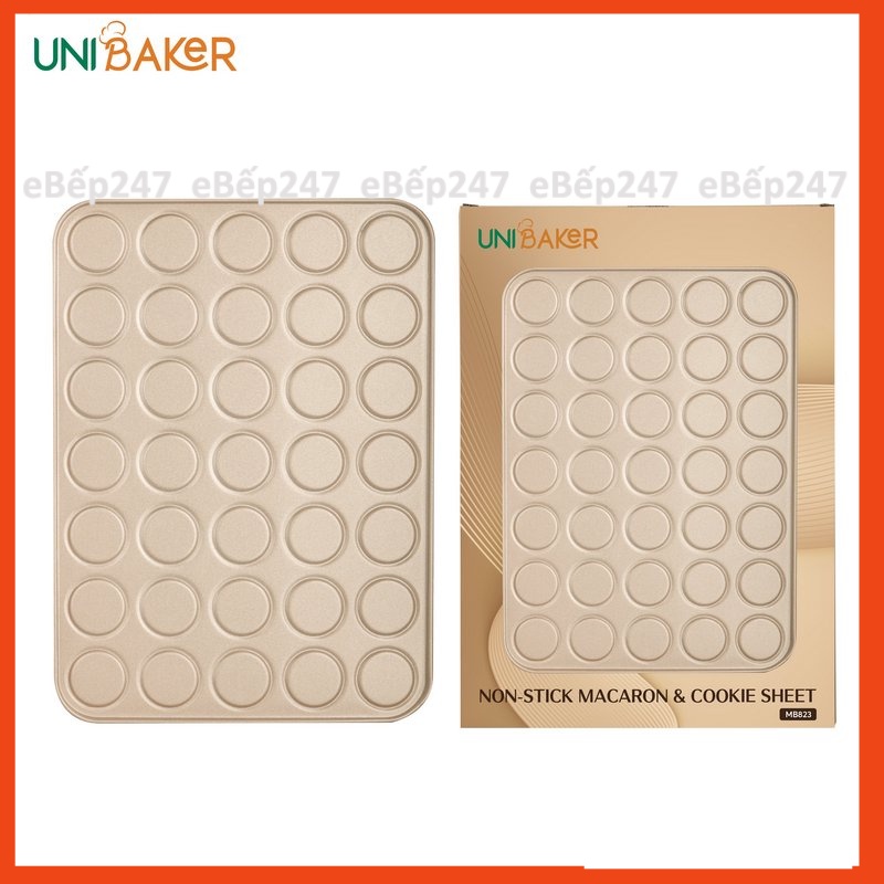 Khay nướng bánh macaron 35 ô Unibaker MB823 - eBep247