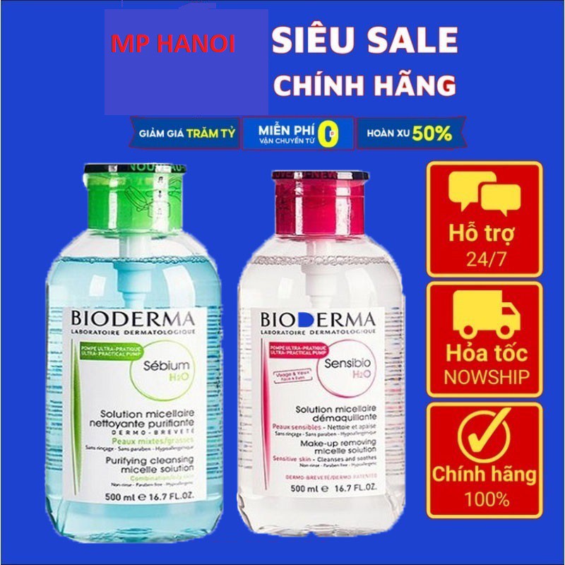 Nước Tẩy Trang BIODERMA Hàng Nội Địa Pháp ⚡️𝐌𝐢𝐞̂̃𝐧 𝐏𝐡𝐢́ 𝐒𝐡𝐢𝐩⚡️ | BigBuy360 - bigbuy360.vn