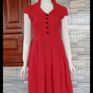 Đầm chấm bi