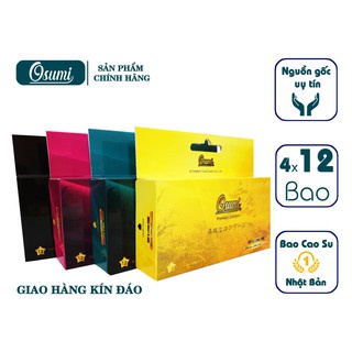 Bộ 4 hộp bao cao su Osumi Nhật Bản kéo dài thời gian