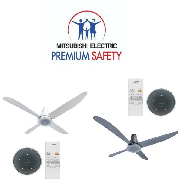 Quạt trần 4 cánh Mitsubishi C56-RA4 CY-GY  C56-RA4 SF-GY  bảo hành tận nhà