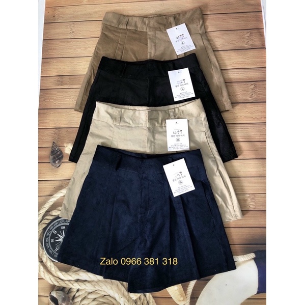 HÀNG CHÍNH HÃNG MÃ 66 quần short nữ chất nhung tăm siêu sang | BigBuy360 - bigbuy360.vn