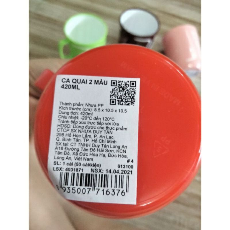 Ly quai nhựa Duy Tân 420ml
