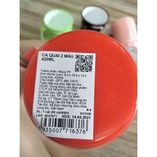 Ly quai nhựa Duy Tân 420ml