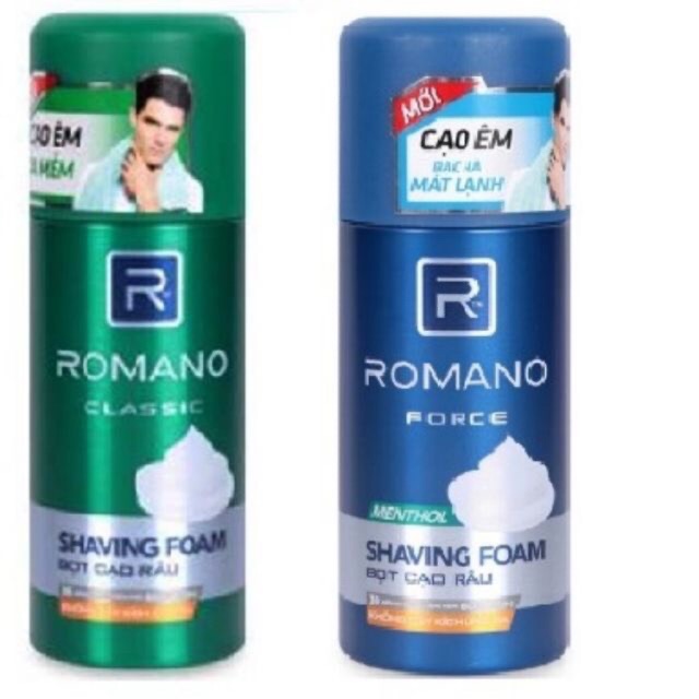 Bọt cạo râu Romano 175ml