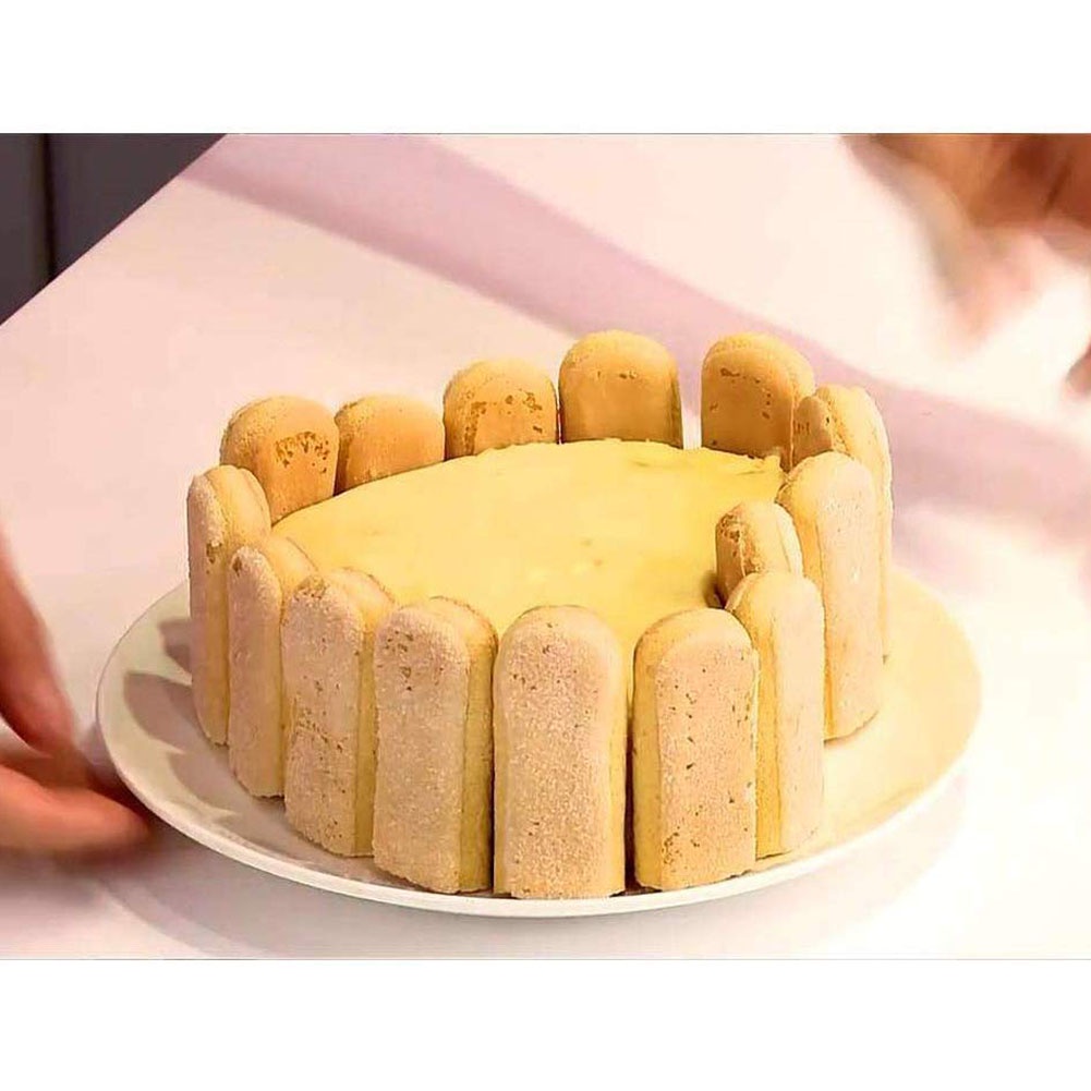 Khuôn Nướng Bánh Silicon Thiết Kế 8/10 Ngăn Chuyên Dụng Để Làm Bánh Hình Ngón Tay,Bánh Puff,Mousse,Sôcôla,Đá Viên