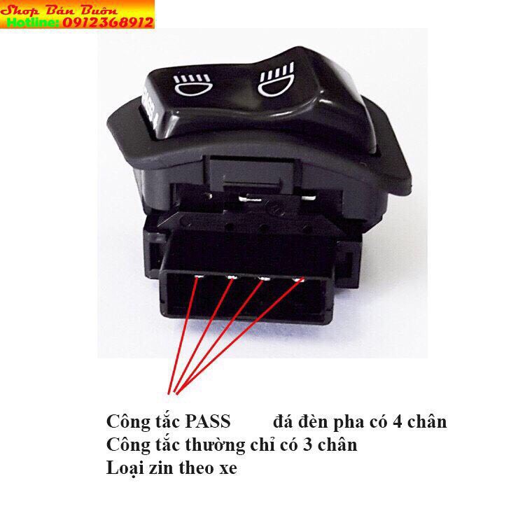 Công tắc hazard và passing sh dùng cho đèn xi nhan và đèn trợ sáng, đèn led