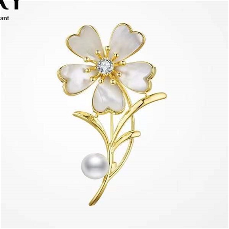 Ghim Cài Áo Hình Hoa Quả Đính Đá Tinh Xảo Thời Trang Cao Cấp Cho Nữ