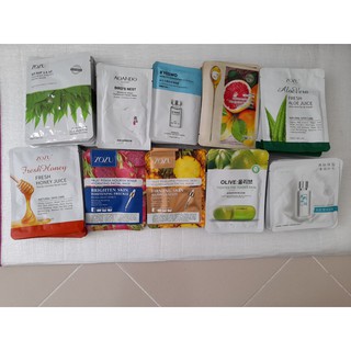 Combo 30 miếng mặt nạ trắng sáng da tặng kèm 1 mặt nạ