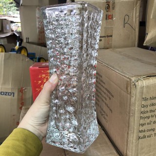 Bình hoa thủy tinh _ hàng km Unilever