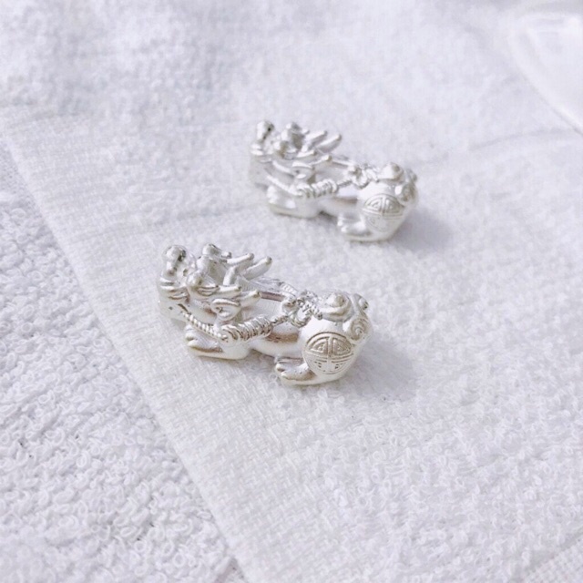 KHO SỈ  Charm Tỳ Hưu bạc mẫu đẹp - Hàng bạc tốt loại 1 cực đẹp PH307