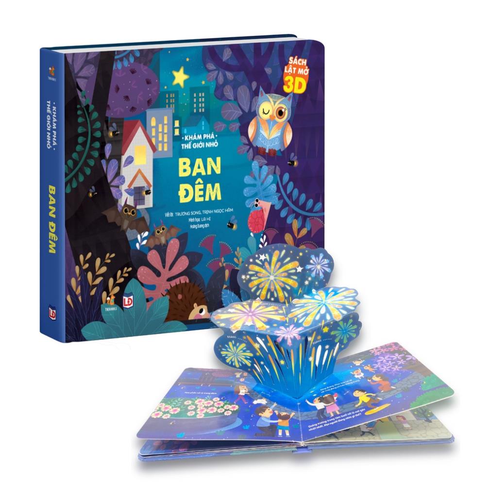 Sách - Khám Phá Thế Giới Nhỏ Ban Đêm - Sách Tương Tác Cho Bé
