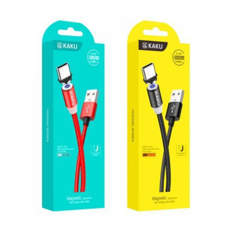 Cáp nam châm chính hãng Kaku chân Type C mã KSC-306 – Type C - BH 6 THÁNG