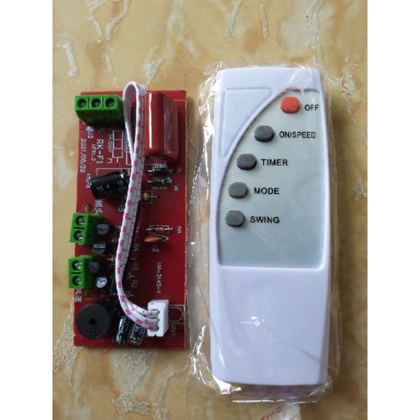 #Tặng 2 pin"Mạch điều khiển quạt từ xa xịn mẫu IC 14 chân" có cầu chì bảo vệ SKQ FAN-02.
