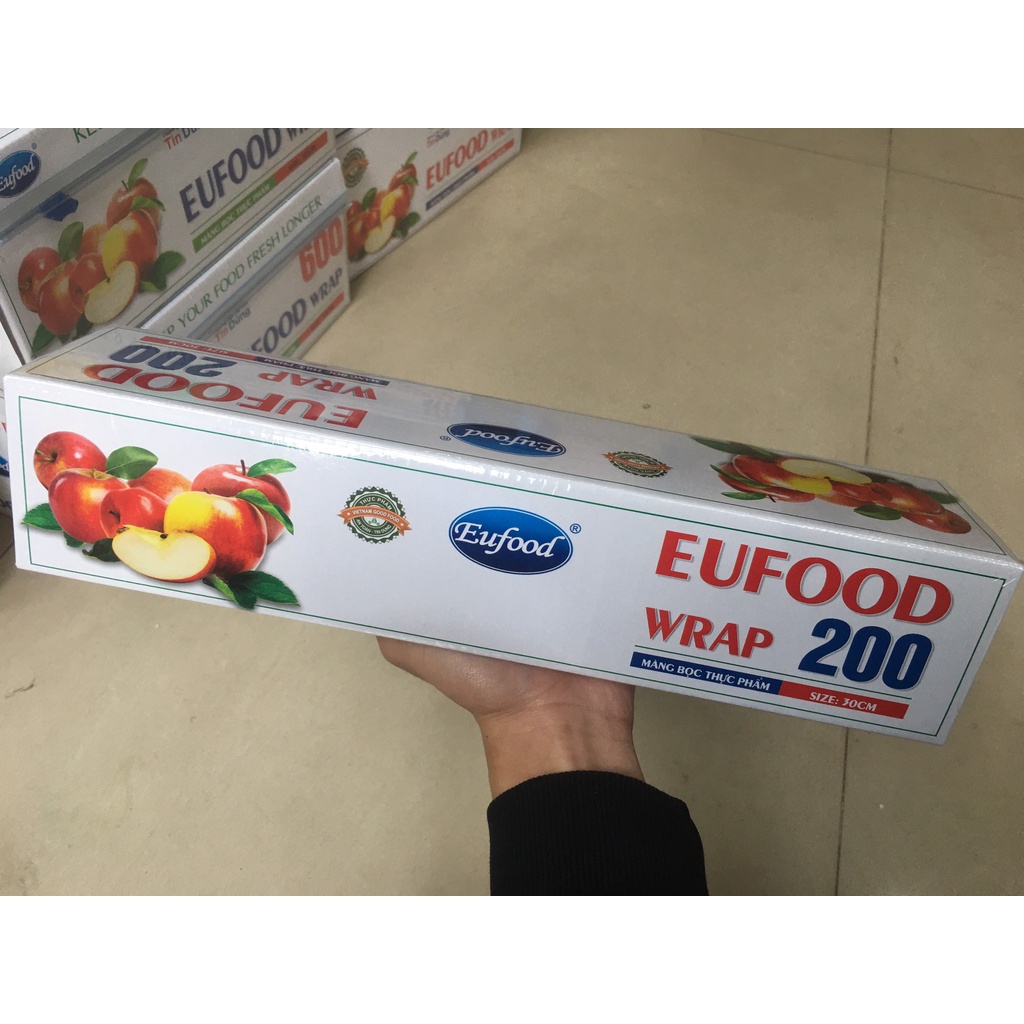 Màng Bọc Thực Phẩm EUFOOD Wrap 200 - Size 30cm x 150m
