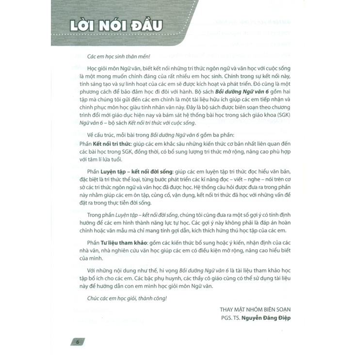 Sách Bồi Dưỡng Ngữ Văn Lớp 6