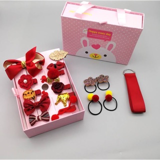 Set kẹp tóc bé gái 18 chi tiết