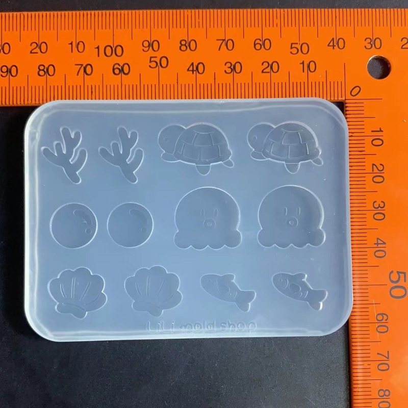 Khuôn Silicone Rỗng Đổ Epoxy / Resin Làm Trang Sức