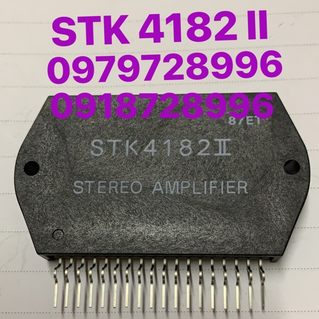 IC CÔNG SUẤT ÂM THANH STK 4182 II