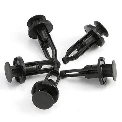 Set 30 đinh tán nhựa 9mm màu đen cho xe hơi xe hơi Toyota Newest - Kẹp nhựa , chốt vít nở cho ô tô