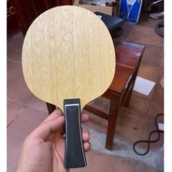 Cốt Vợt TIBHAR DARKO JORGIC CARBON 5 Lớp Gỗ 2 Lớp Sợi Nhân Tạo Đạt Sát Lõi