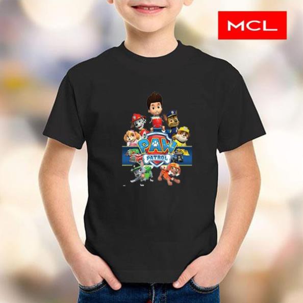 HOT Áo Thun Trẻ Em In Hình Đội Chó Cứu Hộ - paw catrol - SHOP Mẹ Gấu - chất đẹp