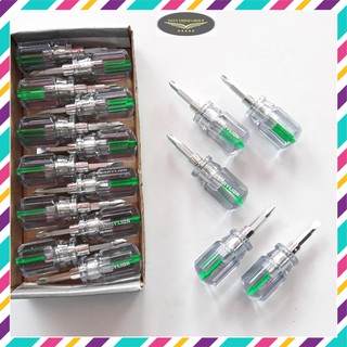 [Hàng Nhập Khẩu] Tô Vít 2 Đầu Sọc Ngắn Berrylion (Sư Tử) Chính Hãng - Tua Vít 2 Đầu, Chất Liệu Thép Chống Rỉ Bền Chắc