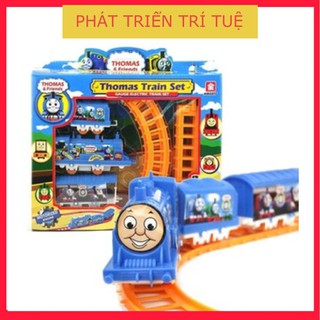 Đồ chơi đường ray xe lửa tàu hỏa Thomas dùng pin cho Bé