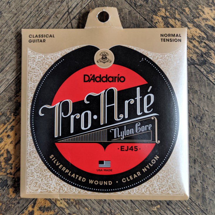 [Chính hãng] D'Addario EJ45 &amp; EJ49 - Dây đàn Guitar Classic Pro-Arte Nylon Classical Guitar Strings, Normal Tension