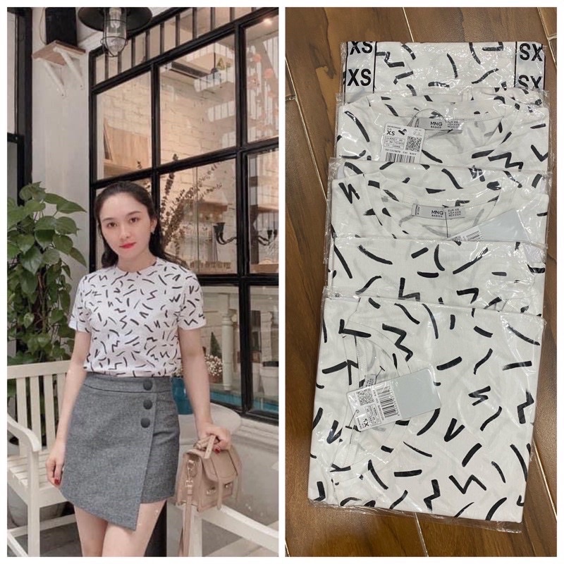 Áo thun nữ Mango auth có sẵn