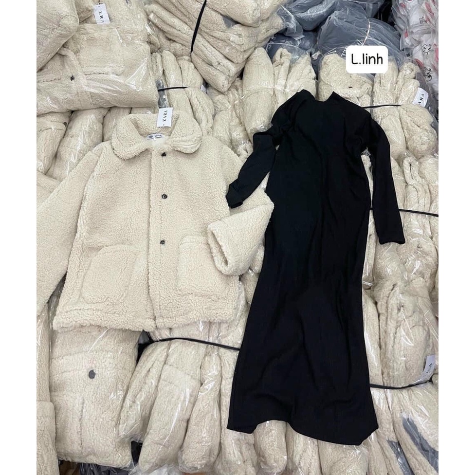 Set Váy Kèm Áo Khoác Lông Hàng Cao Cấp Loại 1 Thu Đông MaiRin Fashion CD021 | BigBuy360 - bigbuy360.vn