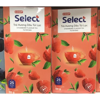 Trà hương dâu túi lọc Coop Select