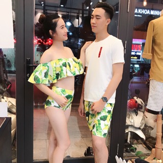Đồ bơi cặp, bikini couple siêu sang chảnh hàng độc quyền