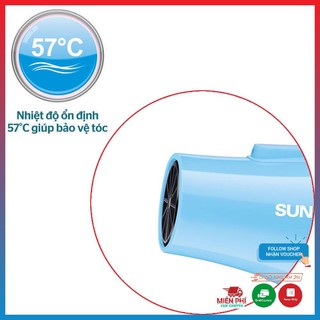 Máy sấy tóc SUNHOUSE SHD2305 xanh