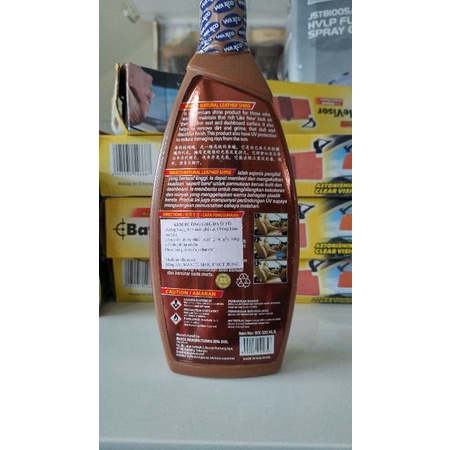 Kem dưỡng ghế da ôtô Waxco ,bóng da ô tô waxco