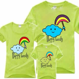 Set 3 áo gia đình mây