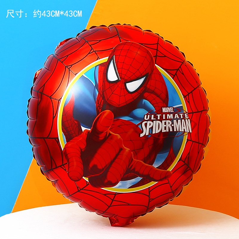 Bong Bóng Lá Nhôm Hình Nhân Vật Hoạt Hình 18 inch Trang Trí Sinh Nhật Cho Bé