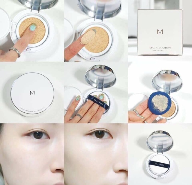 Phấn nước 💖FREESHIP💖 Phấn nước Missha magic cushion Hàn Quốc siêu mịn vỏ trắng | BigBuy360 - bigbuy360.vn