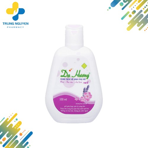 Dung dịch vệ sinh phụ nữ Dạ Hương - Lavender (Chai 100 ml)