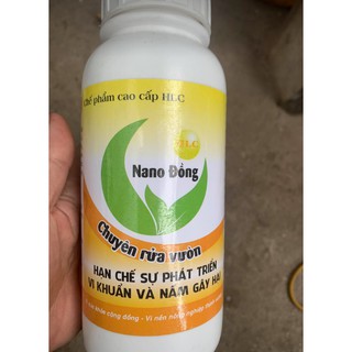 Chế phẩm NANO ĐỒNG RỬA VƯỜN 500ml