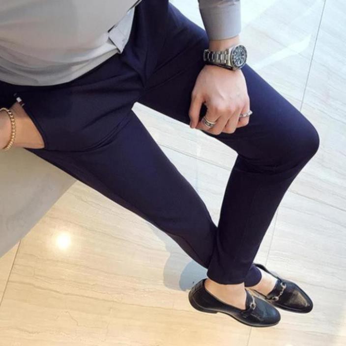 Quần âu nam đẹp dáng côn năng động, vải co giãn 4 chiều, phù hợp đi làm công sở, đi học | BigBuy360 - bigbuy360.vn