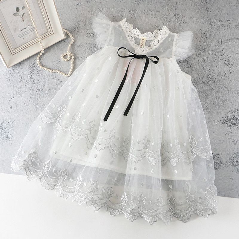 Đầm Xòe Công Chúa Xinh Xắn Dành Cho Bé Gái