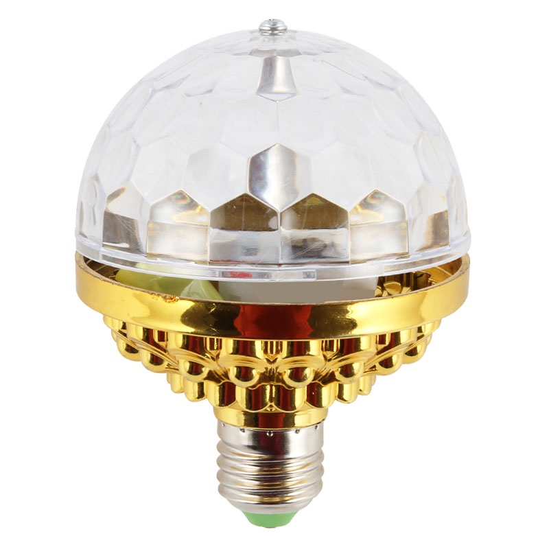 Đèn LED sân khấu tạo hiệu ứng ánh sáng xoay 6W E27